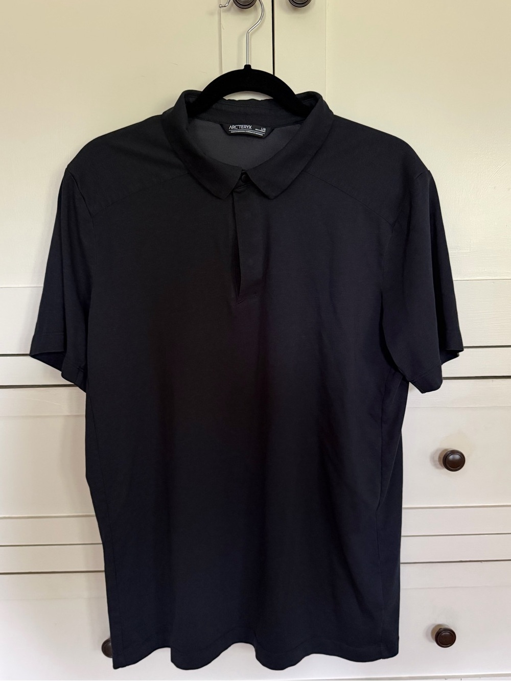 Arc'teryx Men’s Black Polo Shirt